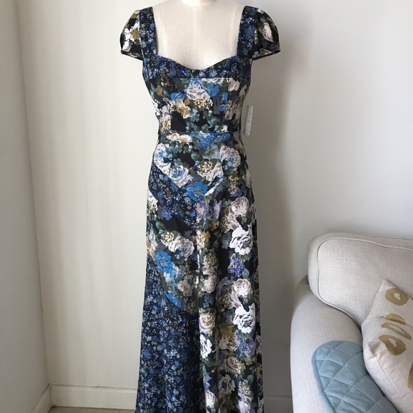 chinese dress ladies Free People Women's Bluebell Maxi Dress, Cool Combo, S at Amazon Women's  Clothing store main image 1